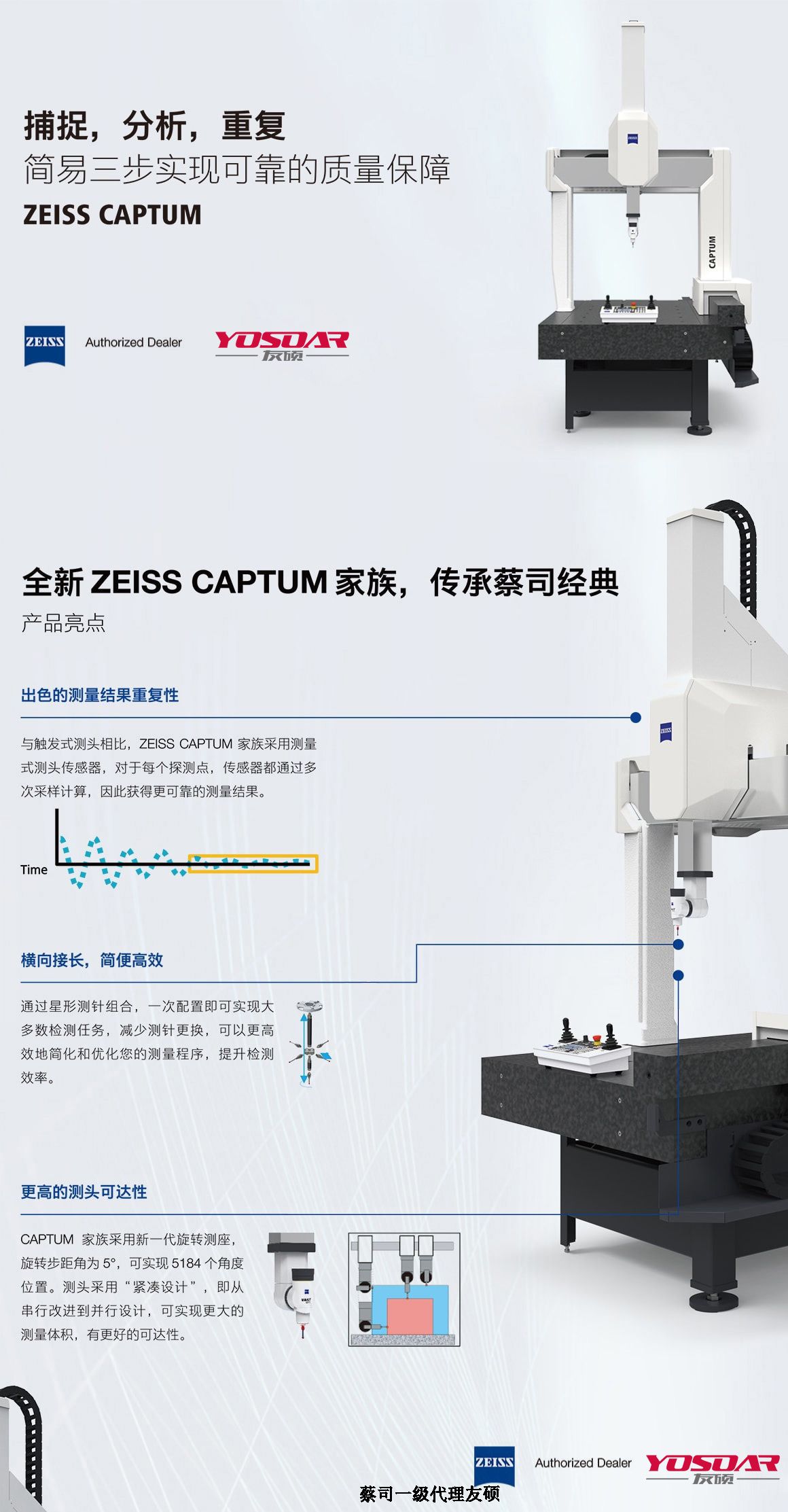 榆林蔡司三坐标CAPTUM